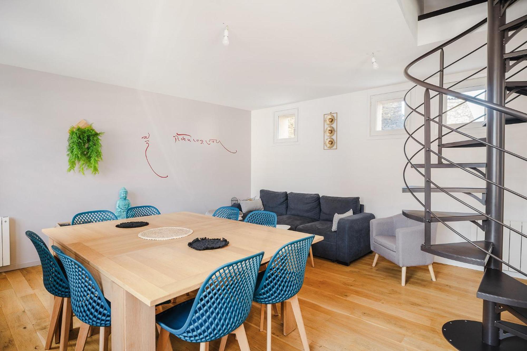 L'Atelier, Appartement Lumineux Et Cosy Ploermel Exterior photo